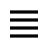 burger menu icon